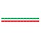 Beistle 6¼in. x 6Feet Standard Italian Flag Streamer - 12 Pack